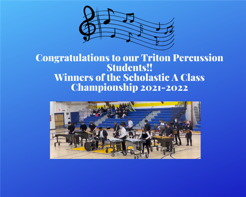 Percussion Student Champions